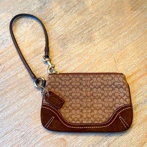 Coach Wristlet